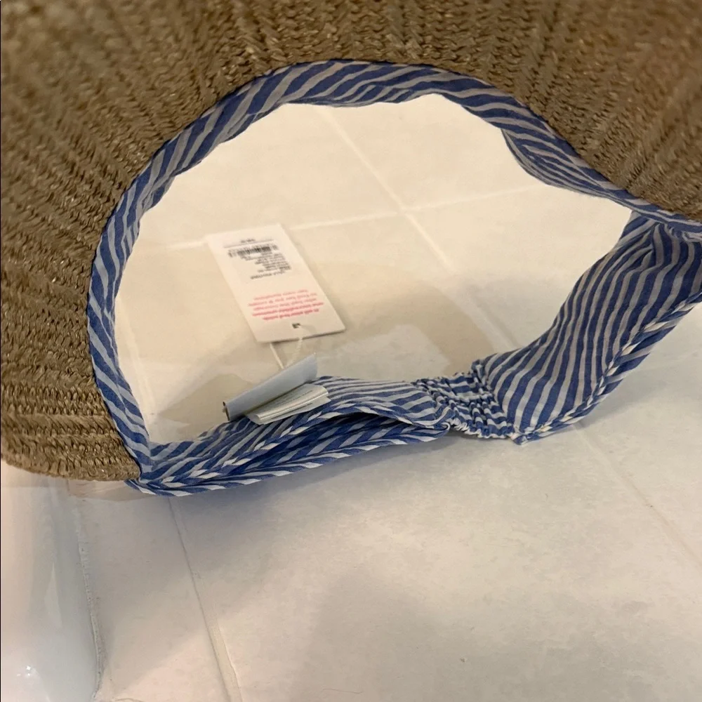 Lilly Pulitzer Gold and Blue Women's Visor - Picture 4 of 9